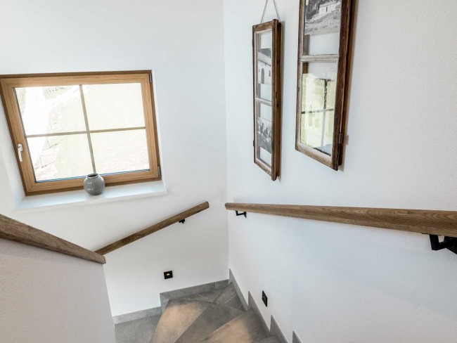 Stiegenhaus Oberhinterberg Appartement im Salzburger Land